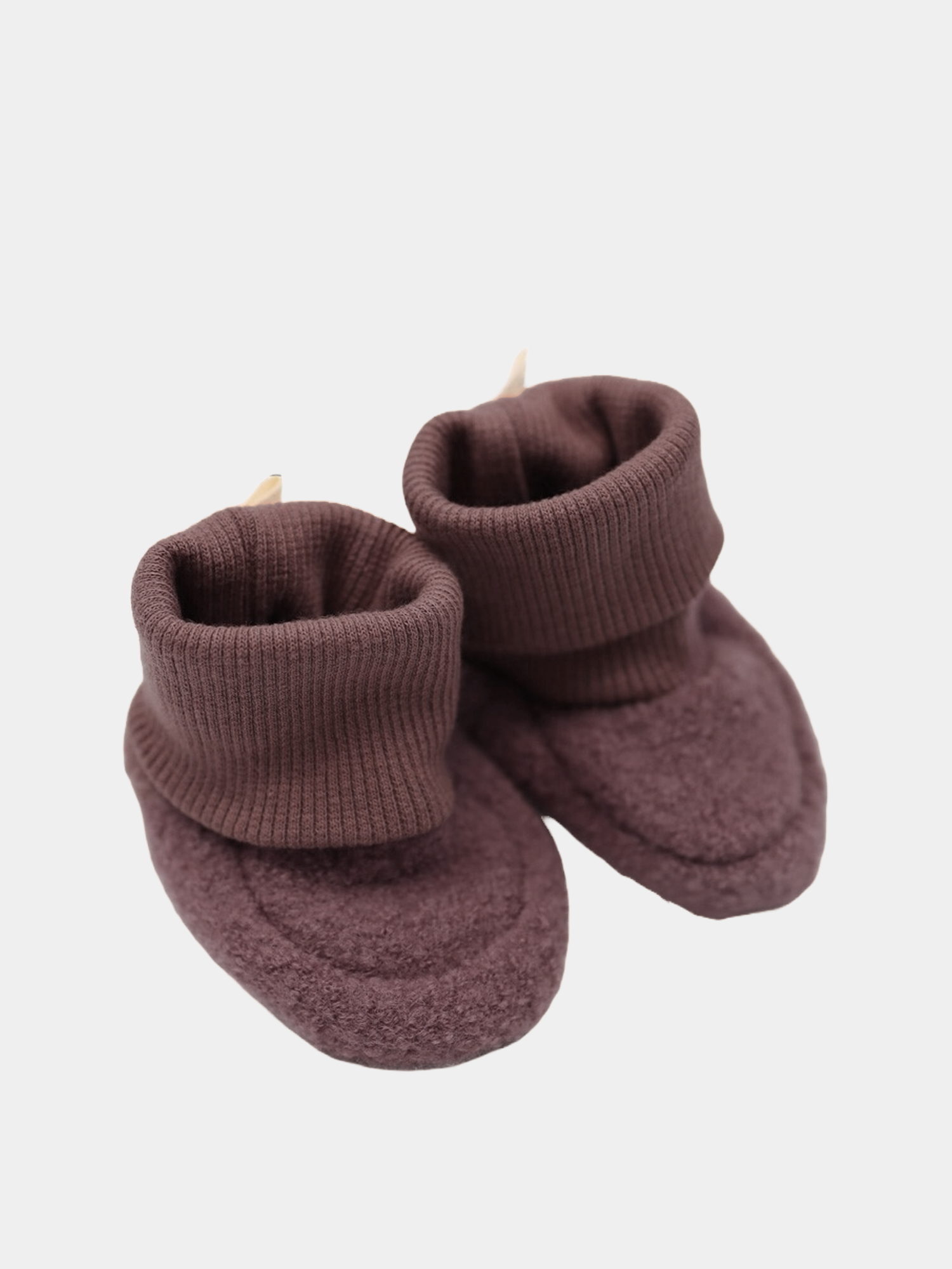 Babybooties Wollwalk - Malve