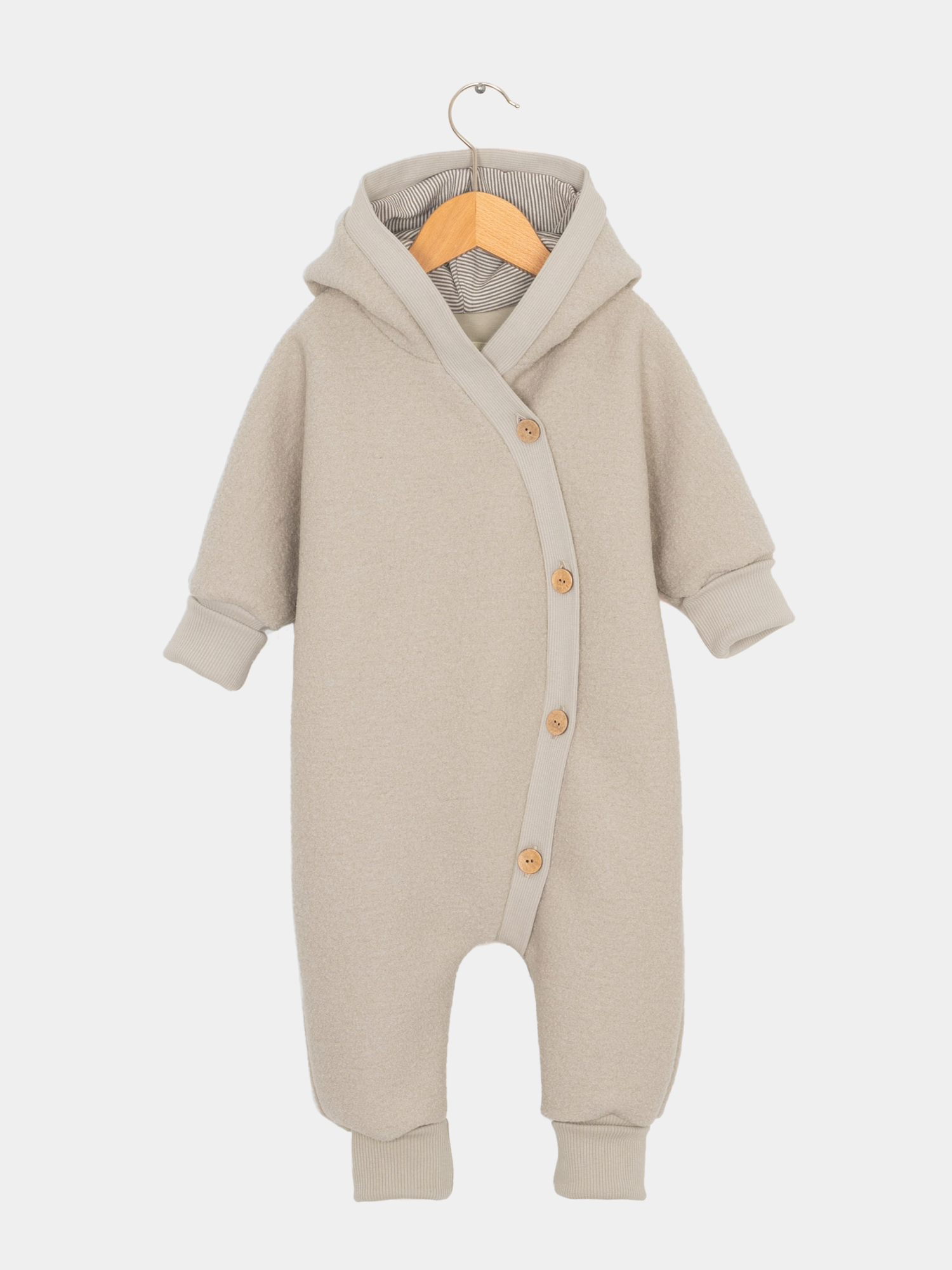 Cuddle suit woolwalk - oat