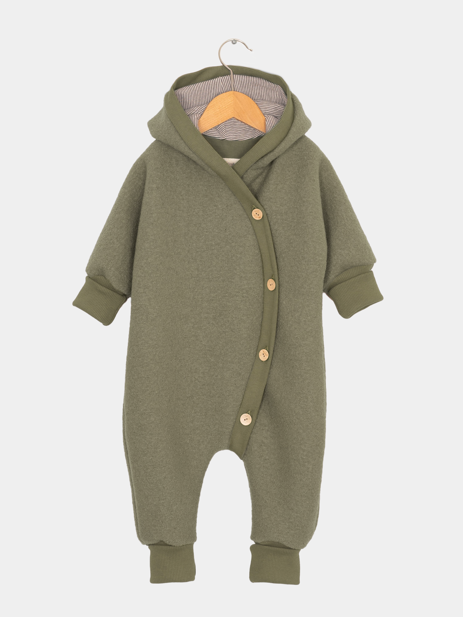 Cuddle suit woolwalk - pistachio