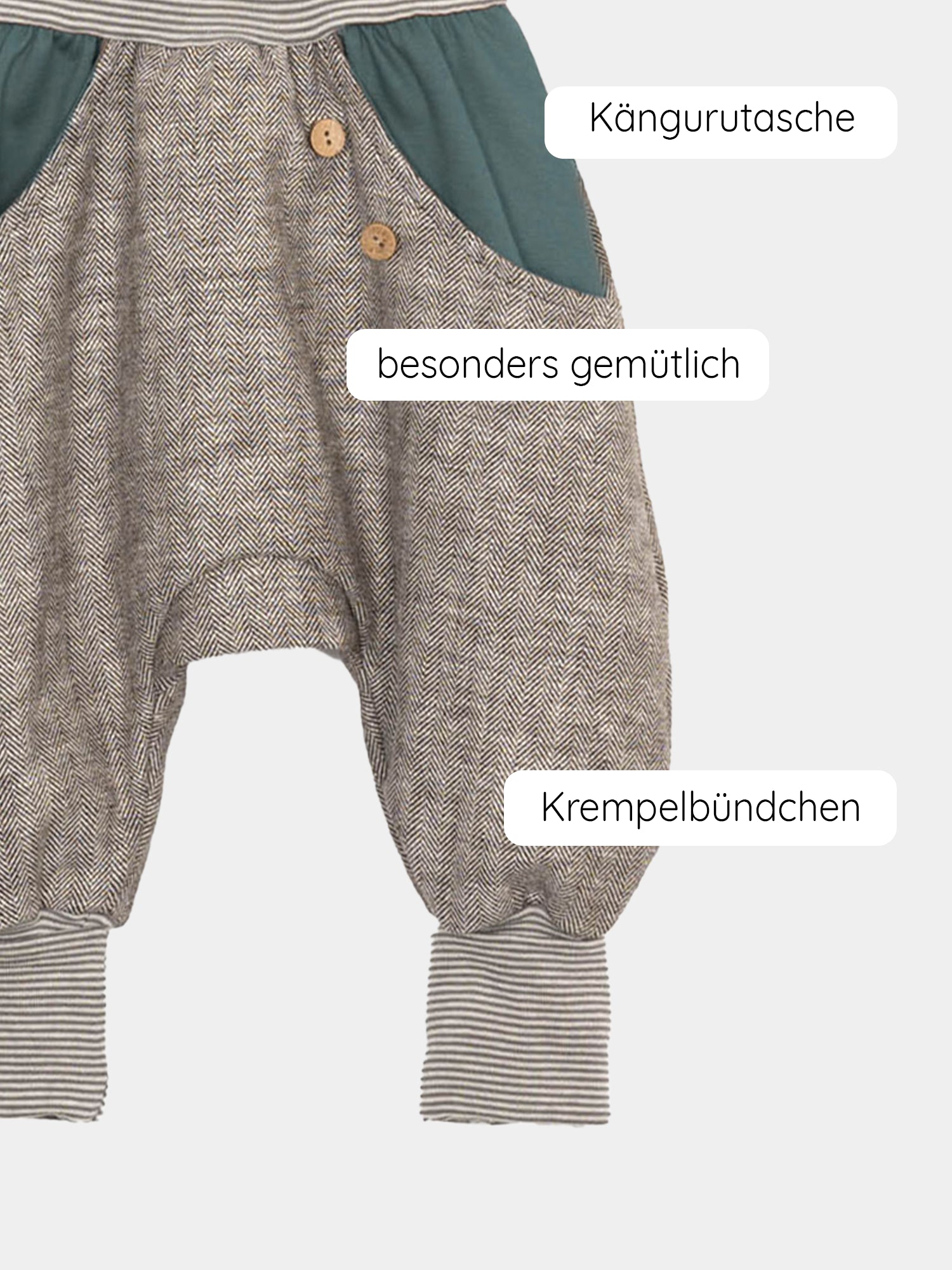 Knickerbocker Herringbone - Dove