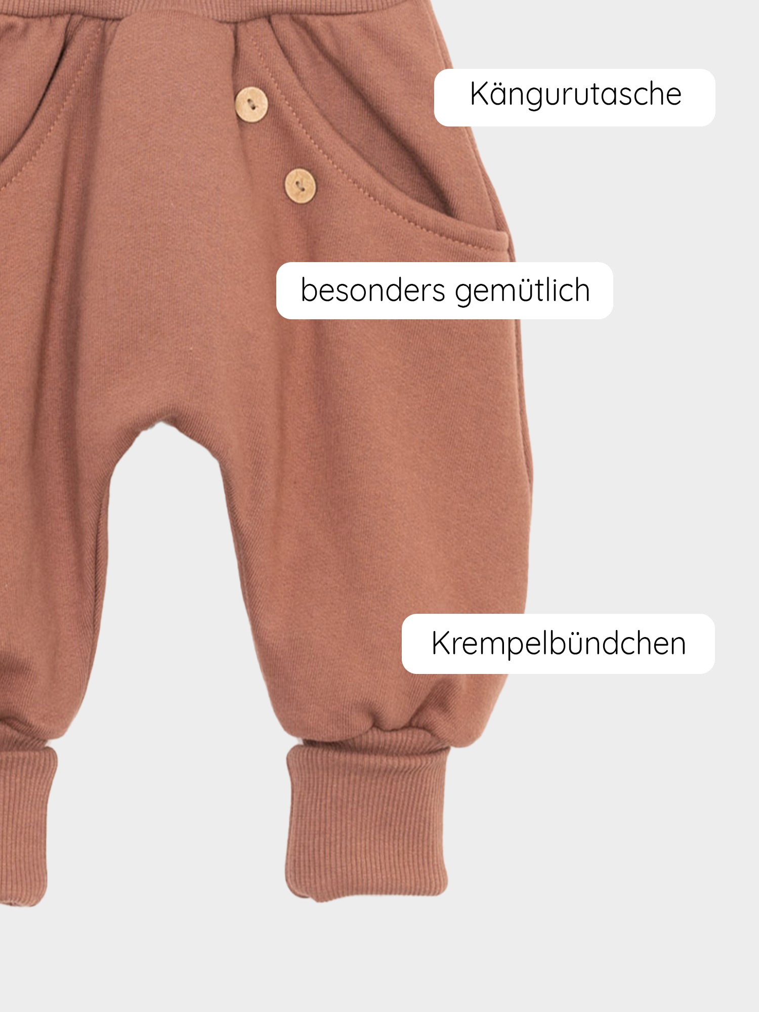 Knickerbocker Bio-Sweat - Zimt