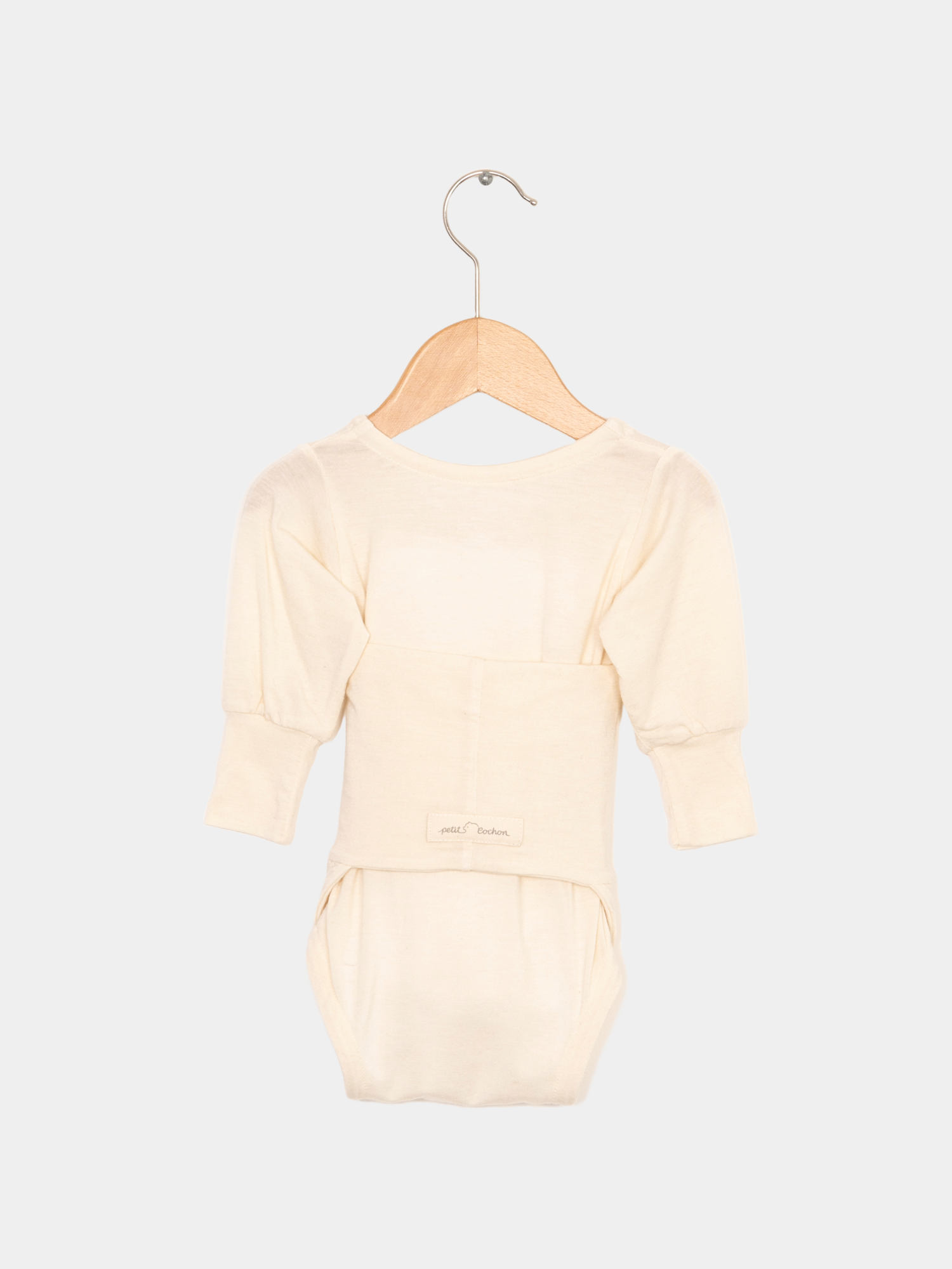 Loopbody silk-mix - growing baby bodysuit 