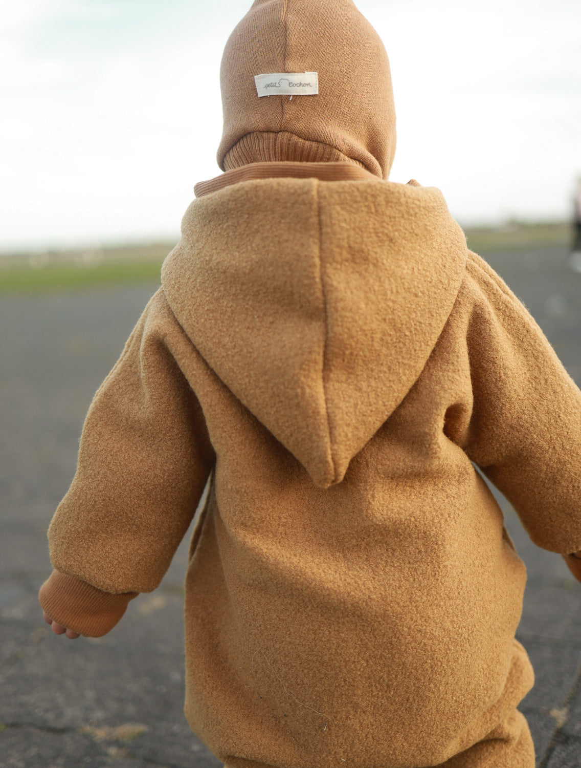 Slip-on hat woolwalk - camel