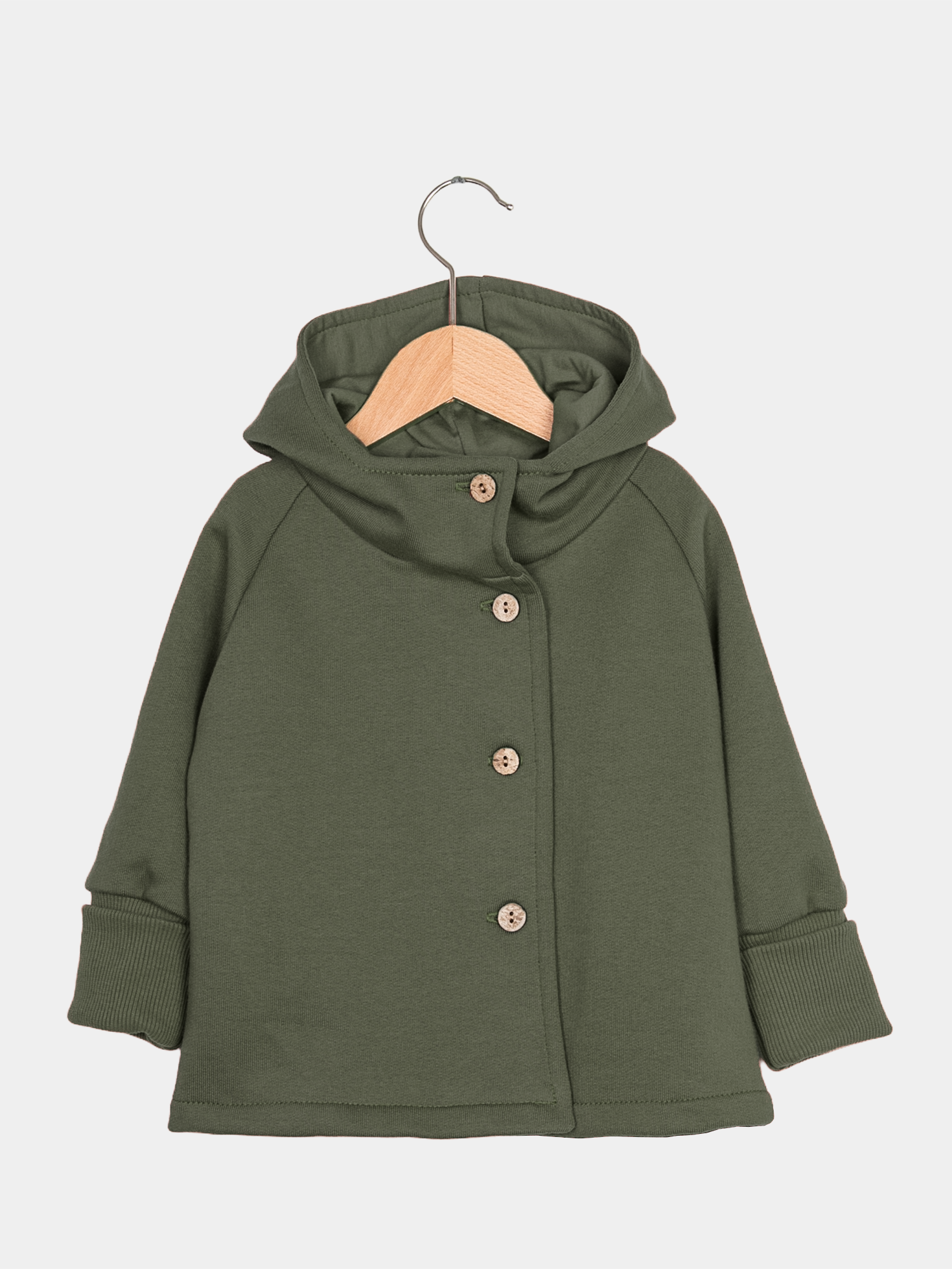 Wichteljacke Bio-Sweat - Avocado