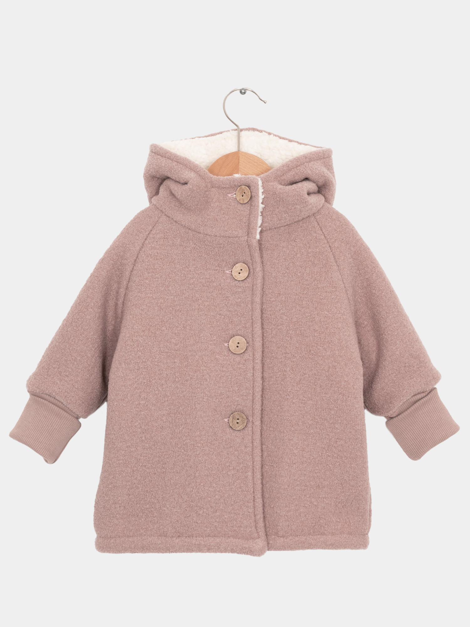 Teddy gnome jacket woolwalk - powder