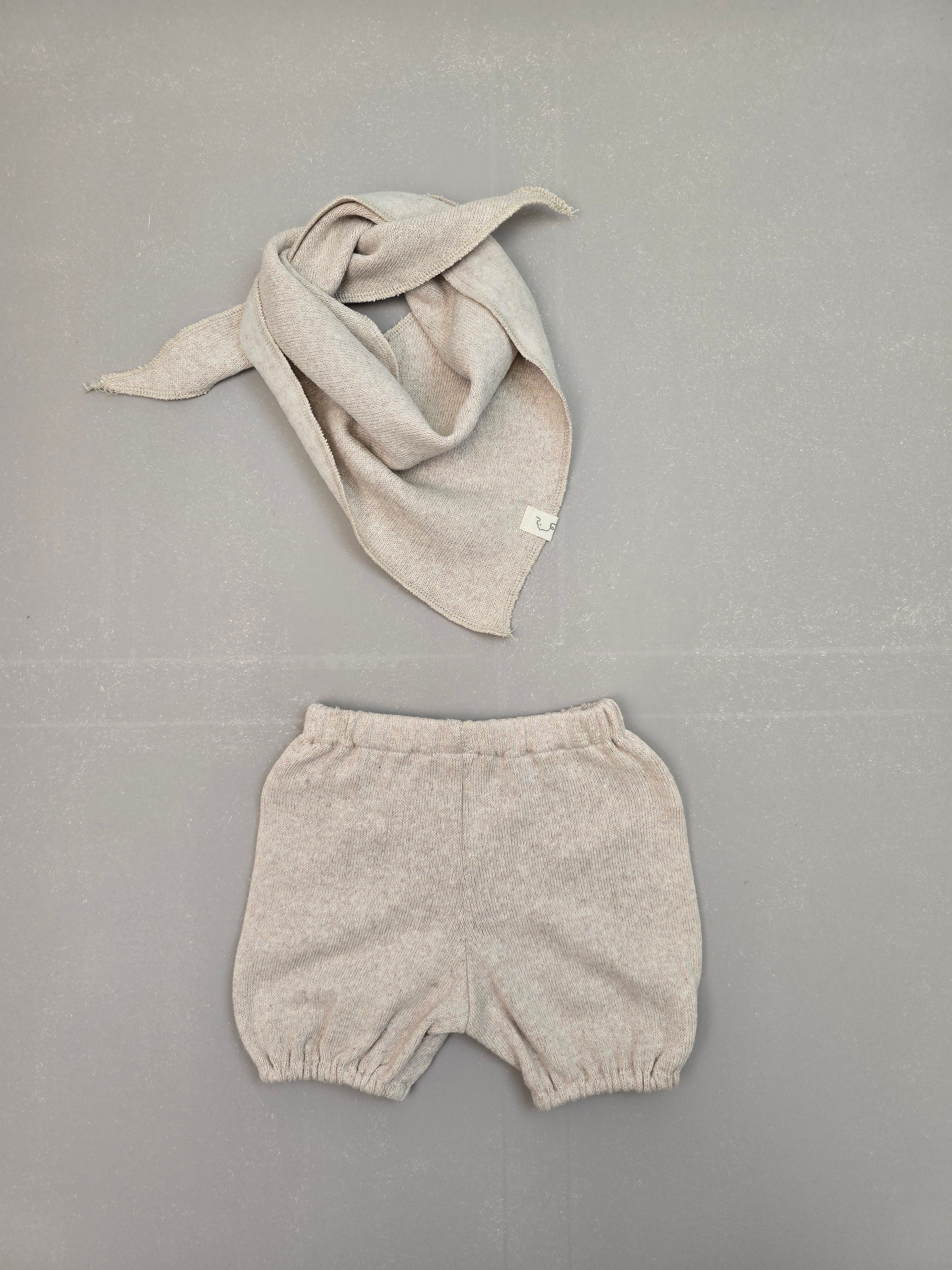 Babyset Strick Sand Gr 1Y