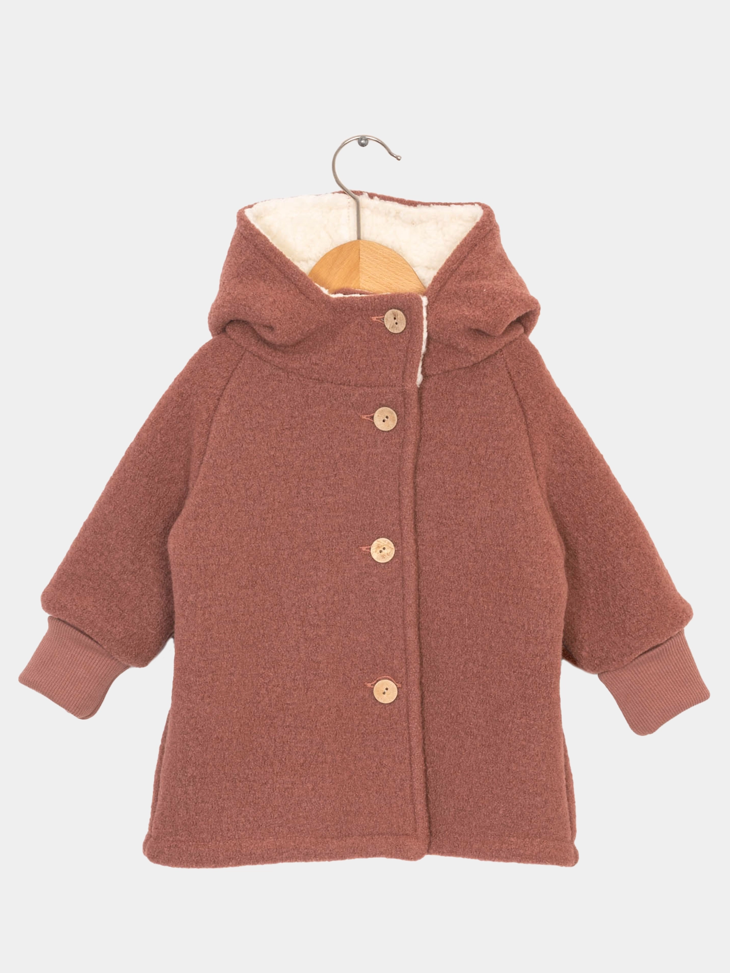 Teddy gnome jacket woolwalk - cinnamon